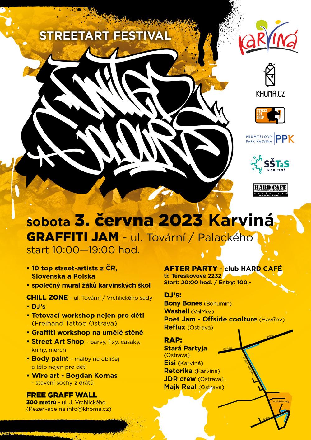 Streetart festival UNITED COLOURS